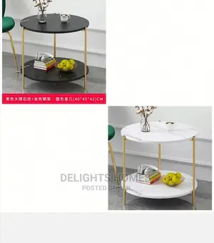 Double Top Marble Effect Table