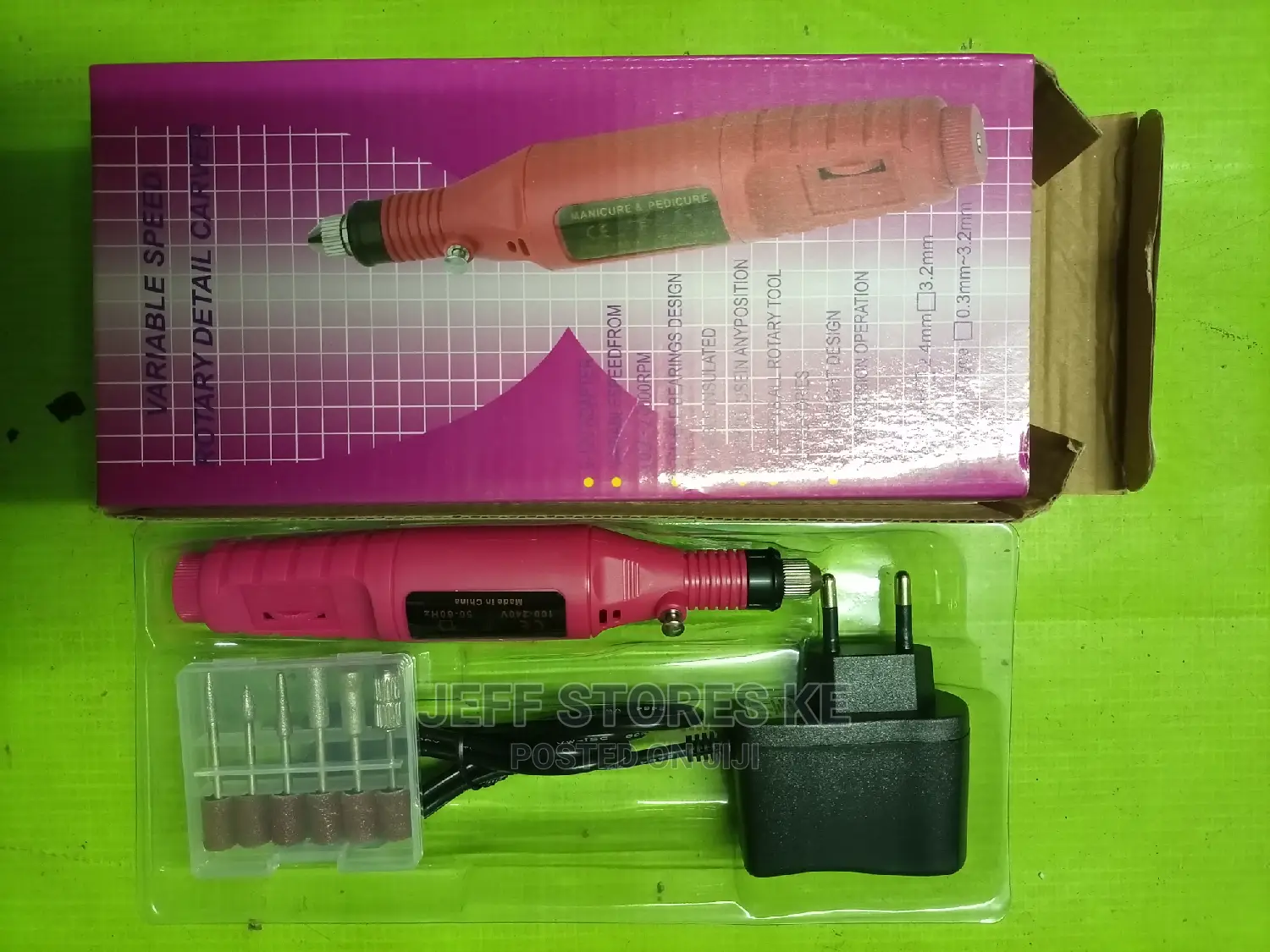 Red Portable Drill