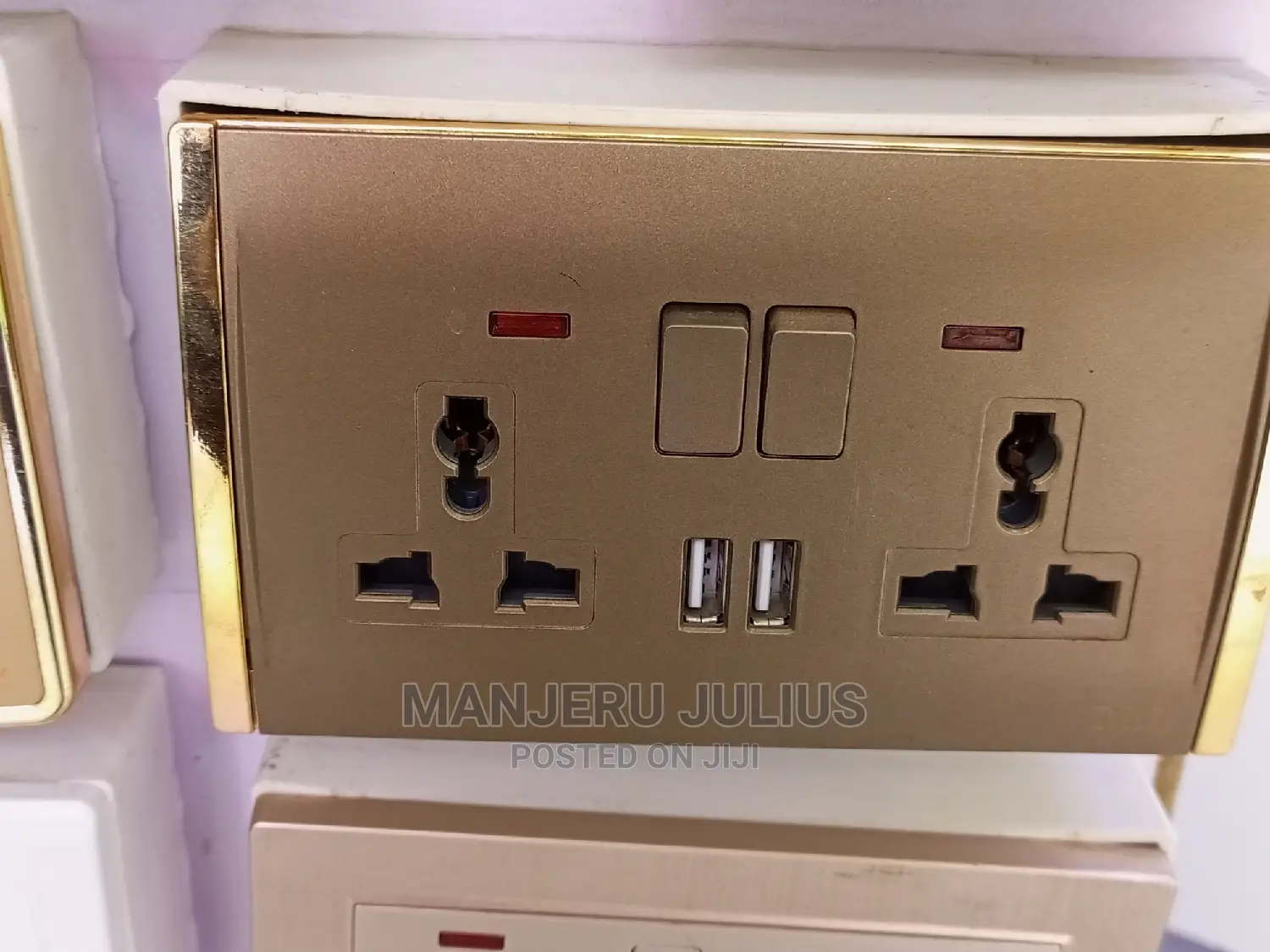 USB Twin Sockets
