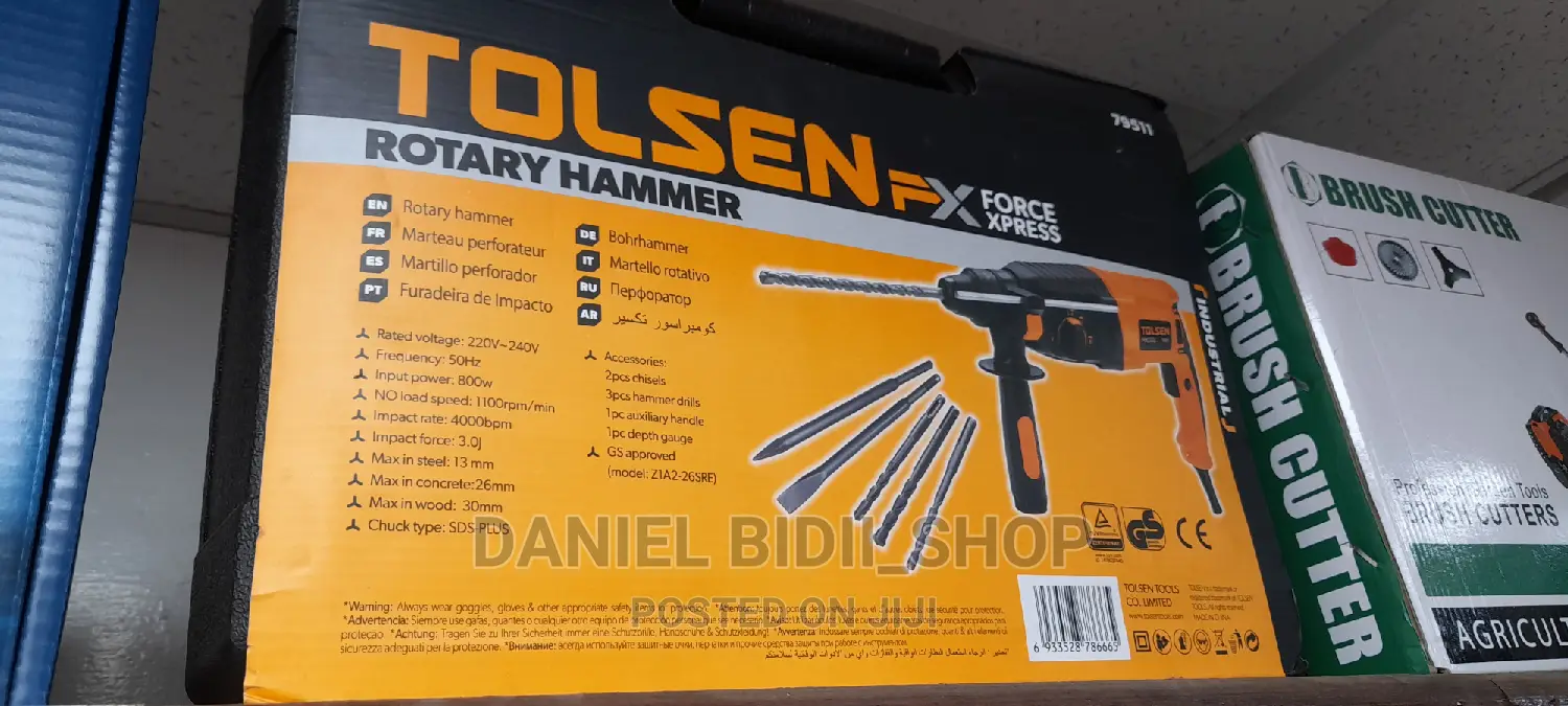 Tolsen Rotary Hammer 800w