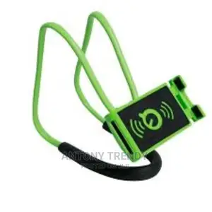 Metal Cell Phone Neck Strap Holder Colorful Lazy Desk Holder