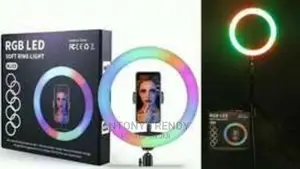 Trendy Gadgets13-Inch Ring Light RGB With Cell Phone Holder