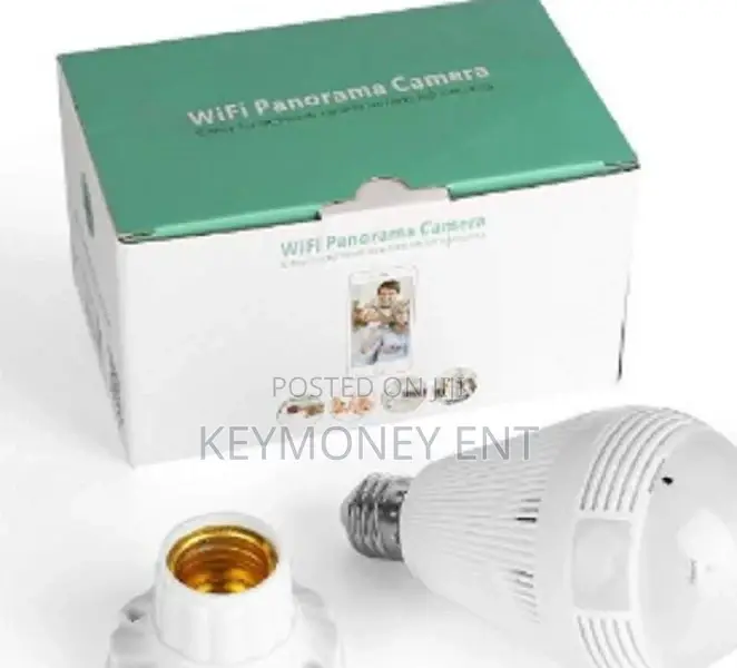 360 Panoramic View LED Camera Bulb