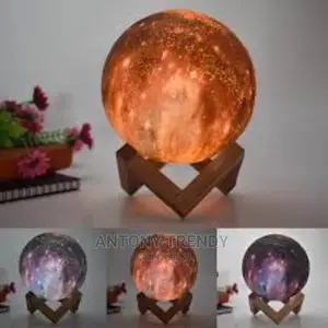 Just One Piece Galaxy Lamp Night Light 16 Colors LED Moon Li
