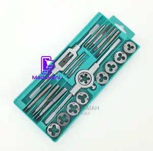 20pcs M3-M12 25mm Alloy Steel Tap and Die Set