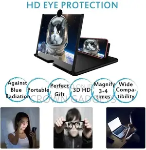 3d Hd Video Screen Amplifier Mobile Phone Screen Amplifier