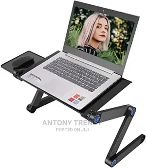 Laptop Riser With 360°Rotation Multi-Angle Height Adjustable