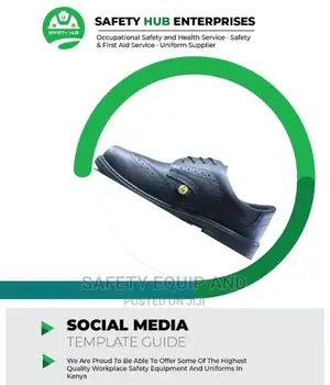 ISO CE Managers Safety Shoes in Kenya