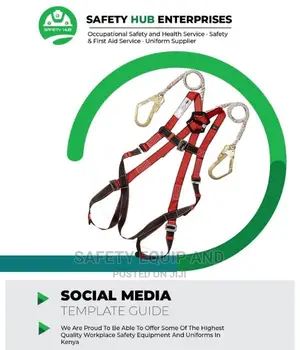 Safety Harness With Double Hooks