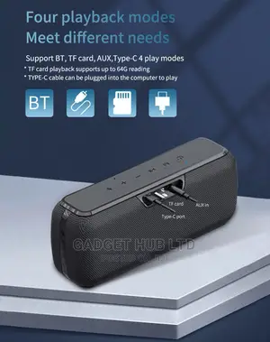 Bluetooth Speaker 60W Explosive Bass With DSP
