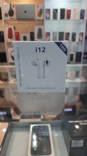 Wireless I12 Airpods With Charging Case.