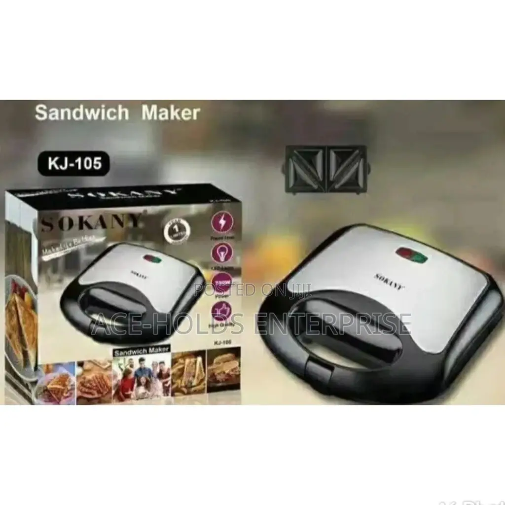 Sokany Sandwich Maker 2 Slice