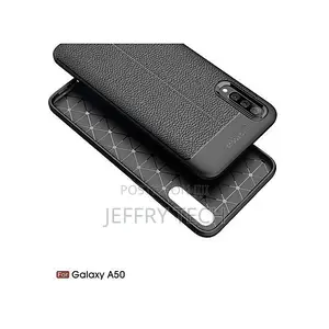 Samsung Galaxy A50 Litchi Pattern Silicone Case