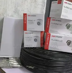 Four Bullet Dahua CCTV Cameras