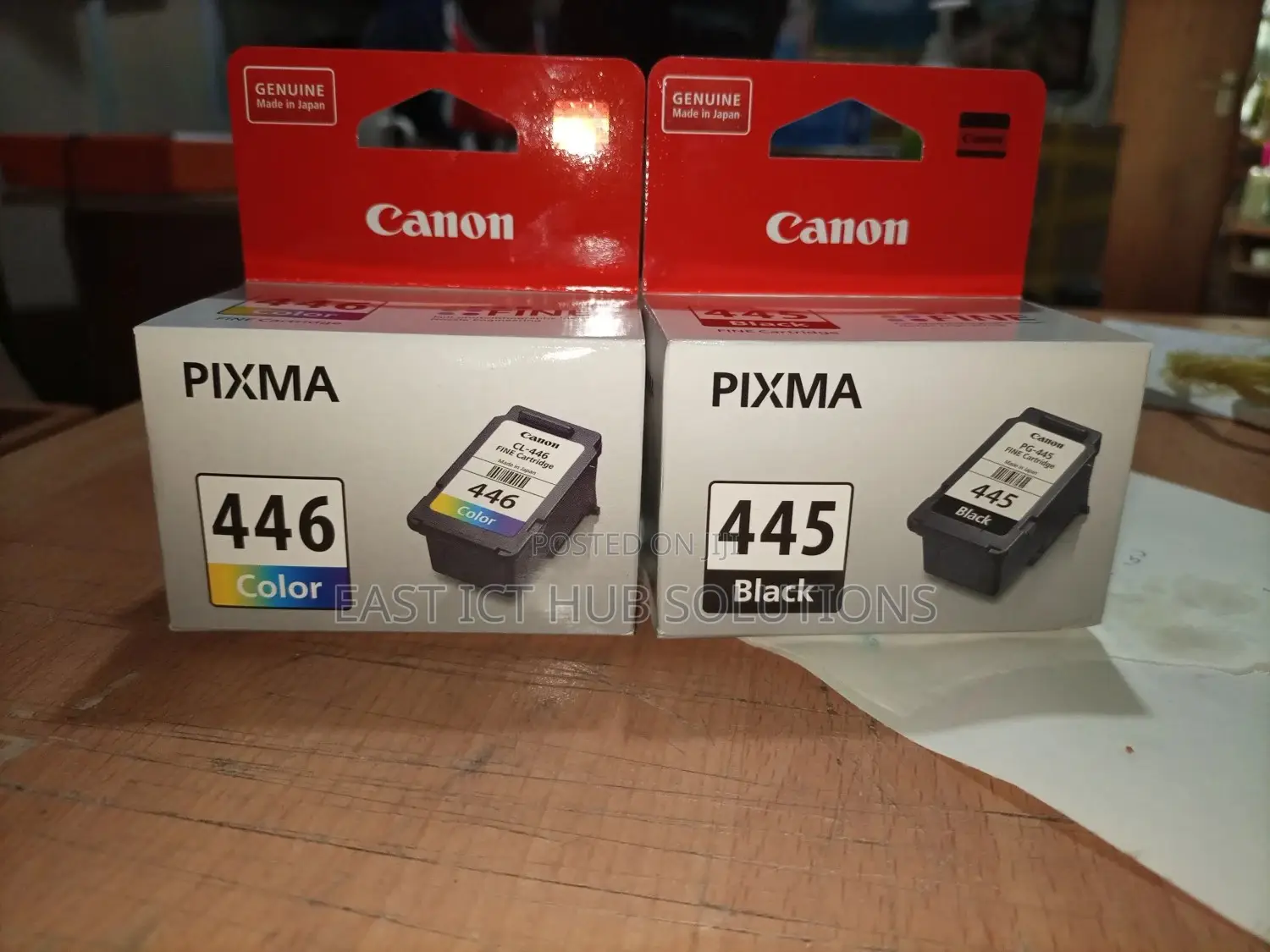 Canon Inks 445 and 446 Each