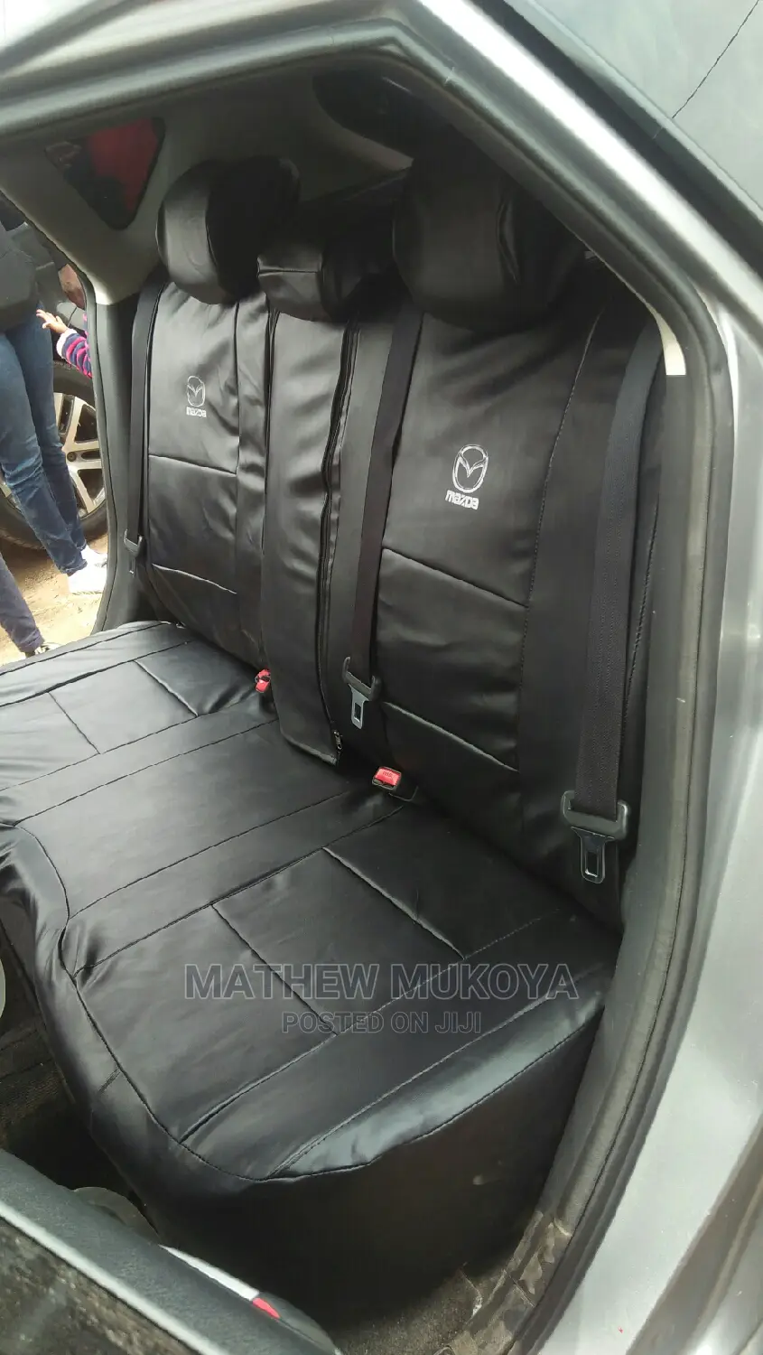 Black Plain Car Seat Covers