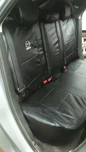 Black Plain Car Seat Covers