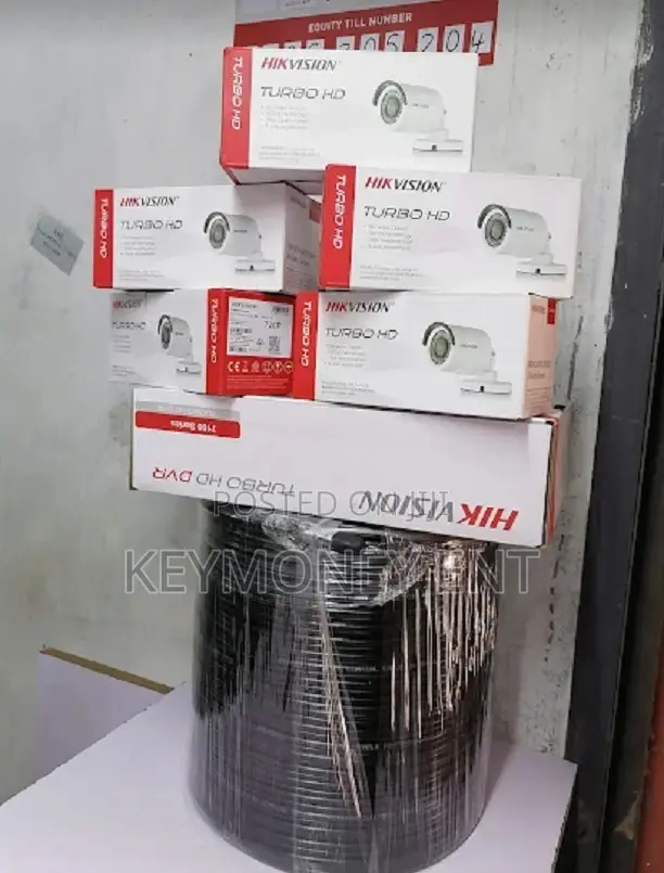 8 HD CCTV Security Camera Hikvision Complete Kit