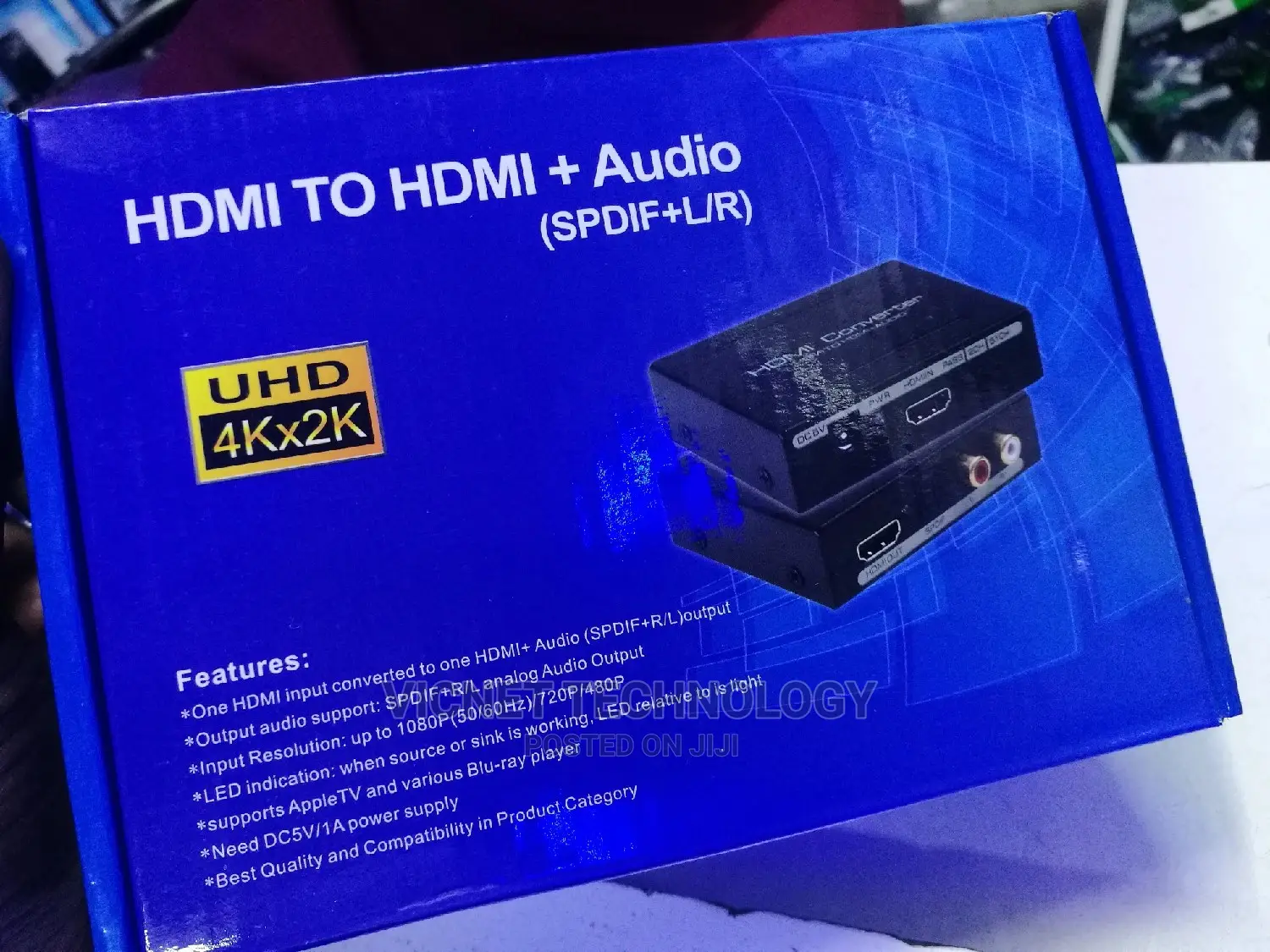 HDMI to HDMI + Audio (Spdif L/R)