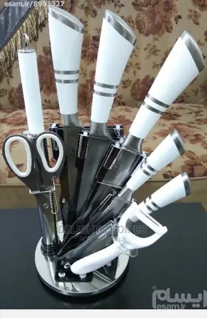*9pc Stainless Steel Unique Germany Knife Set