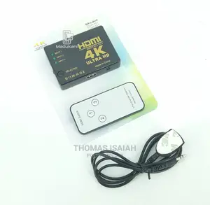 3 Port HDMI Switch 4K Full HD 1080P With Remote