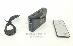 3 Port HDMI Switch 4K Full HD 1080P With Remote
