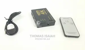 3 Port HDMI Switch 4K Full HD 1080P With Remote