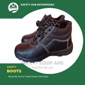 Safety Boots With Steel Toe Cap