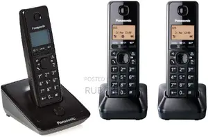 Panasonic Digital Cordless Phone With 3 Headstes Kxtg2713