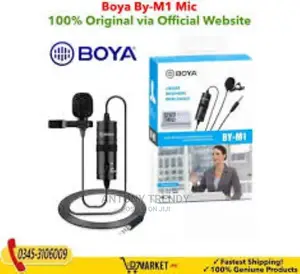 Boya by M1 Lavalier Microphone + Simpex 333 Black Platinum P
