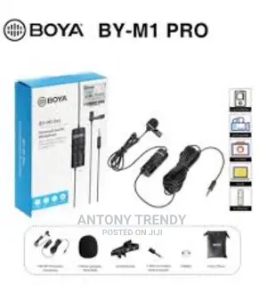 Ready Boya by-M1 Microphone Omnidirectional Lavalier Microph