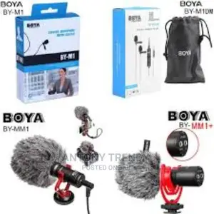 Only 1 Pc Boya by-M1dm Dual-Head Lavalier Clip