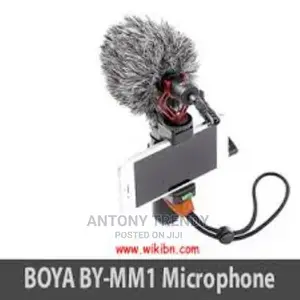 Boya by-Mm1 Universal Cardiod Shotgun Microphone Mini Mic Fo