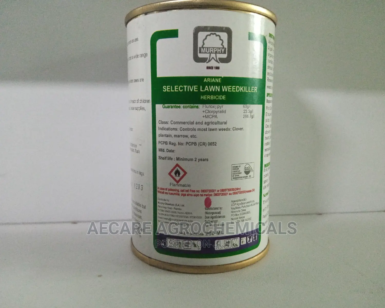 Ariane Selective Lawn Weed Killer Herbicide 200ml