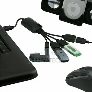 4 Port USB 2.0 High Speed Hub Octopus Splitter 480 Mbps For