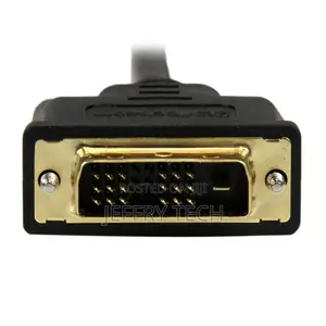 Startech 1m Male to Male Mini HDMI to DVI-D Cable, Black 3 F