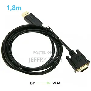 Adapter Cable Dp Display Port to VGA Plug Laptop PC Monitor