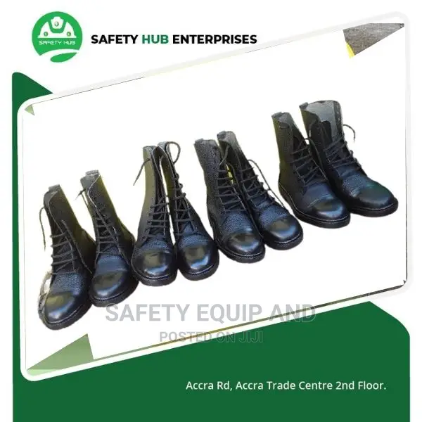 Quality Leather Security Boots