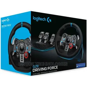 Logitech G29 Driving Force Racing Wheel and Floor Pedals For
