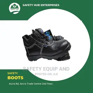 Quality Safety Boots With Steel Toe Midsole