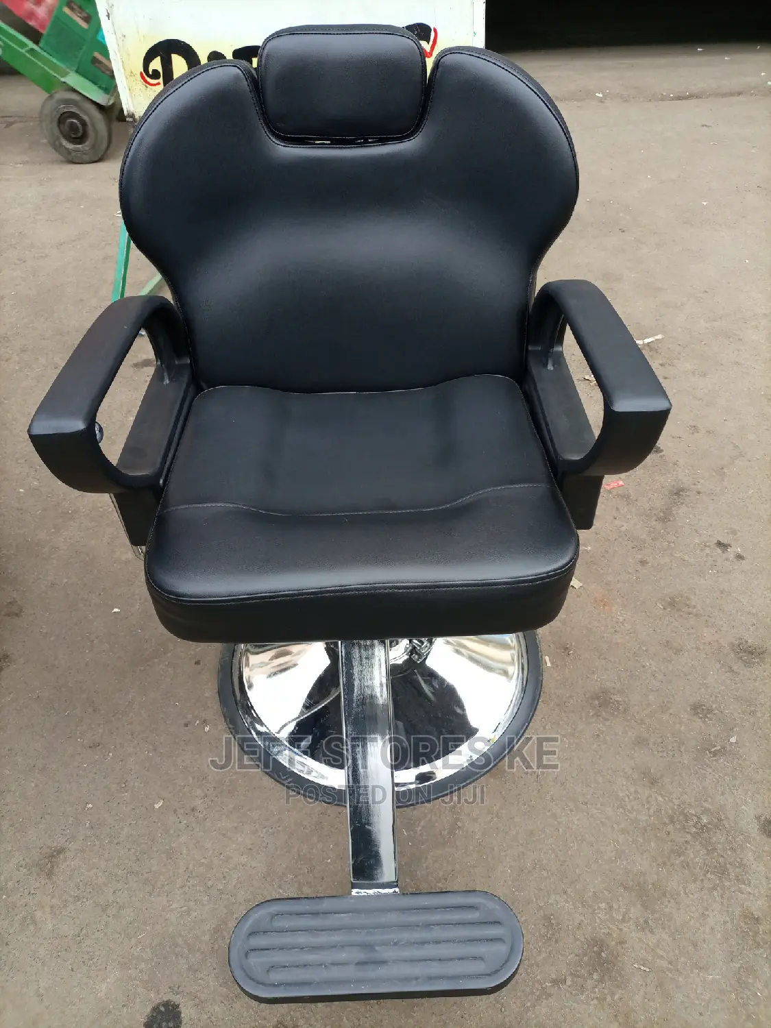 Black Barber Chair