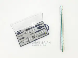 Technical Drawing Set With 300mm Scale Ruler