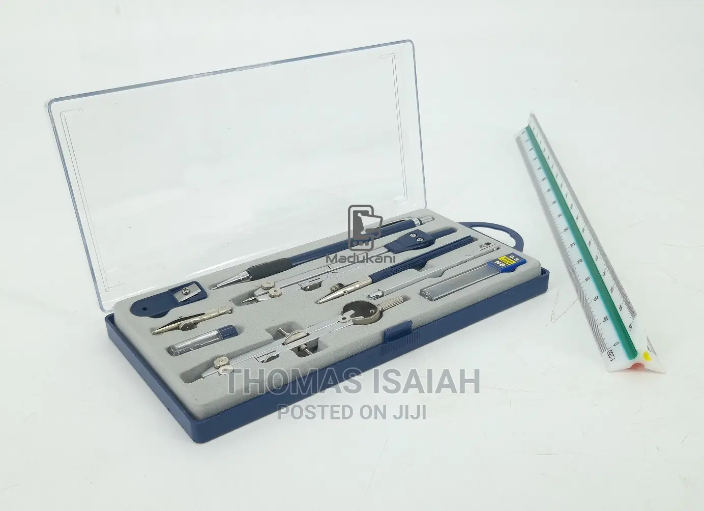 Technical Drawing Set With 300mm Scale Ruler