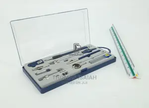 Technical Drawing Set With 300mm Scale Ruler