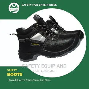 Safety Boots With Toe Cap and Midsole