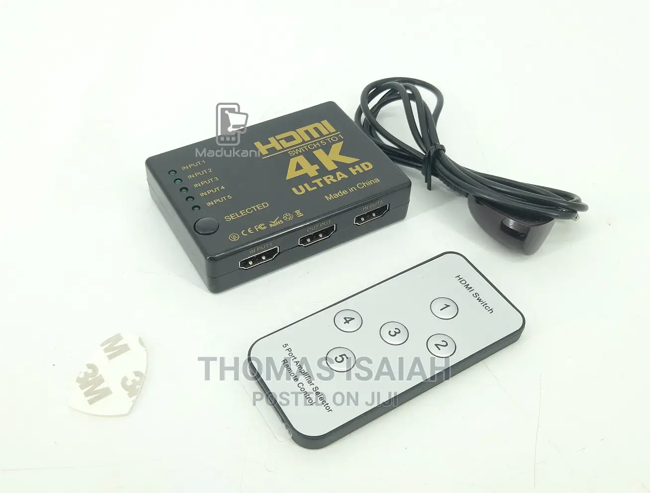 5 Port HDMI Switch 4K Full HD 1080P