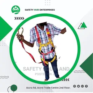 Double Hooks Safety Harness With Shock Absorber