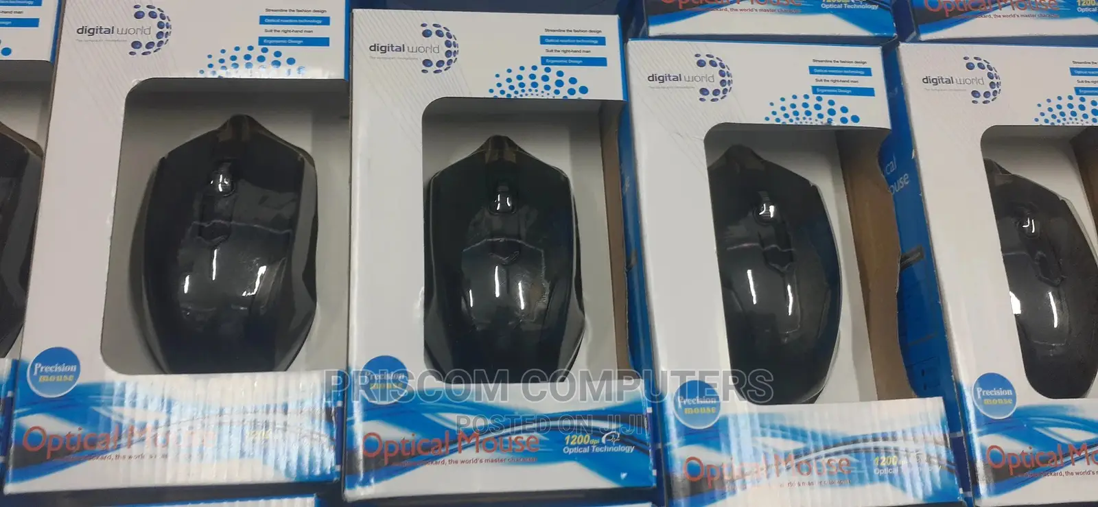 Wired Optical Mouse - USB PORT 2.0