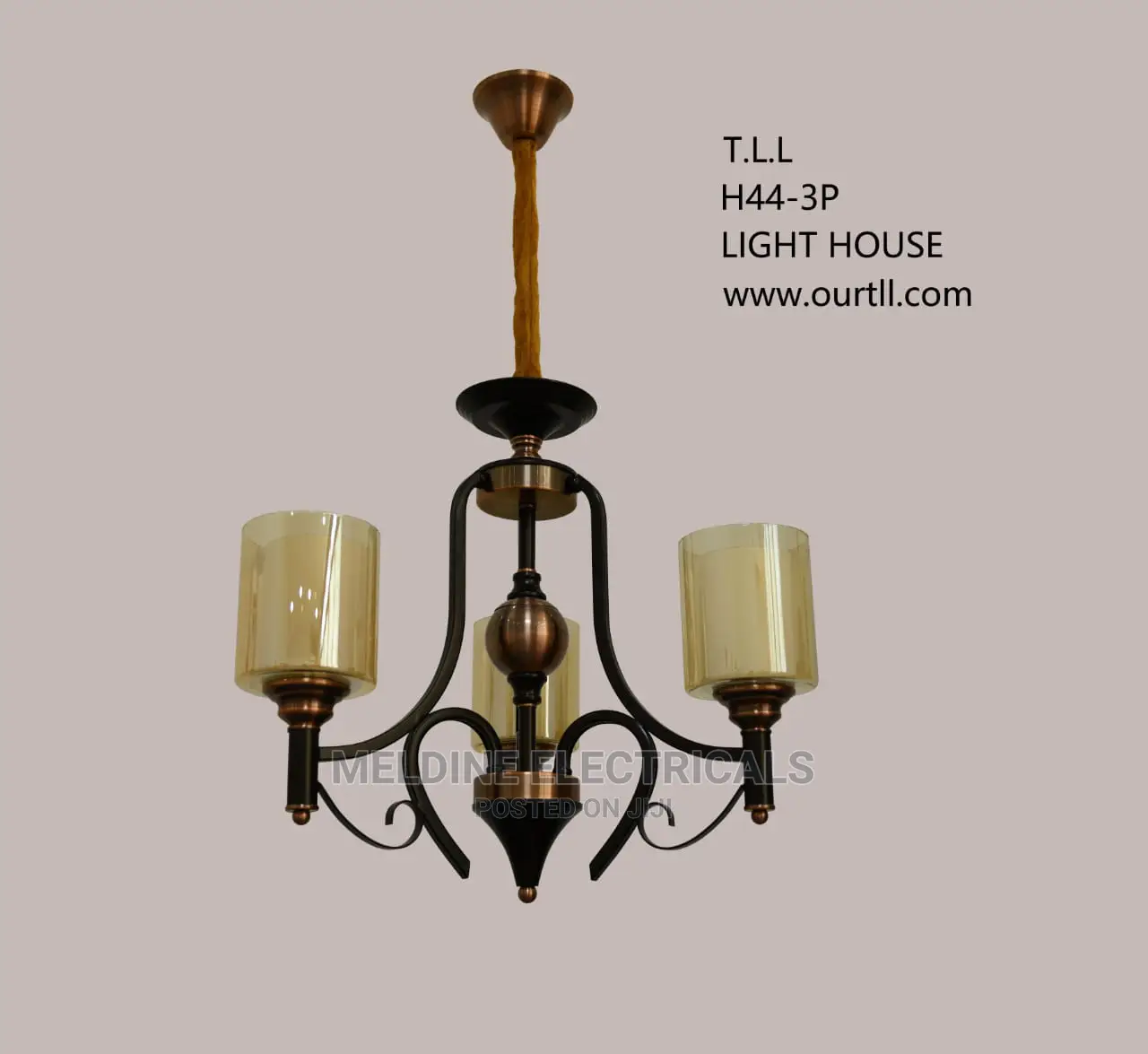 3 Arms Chandeliers