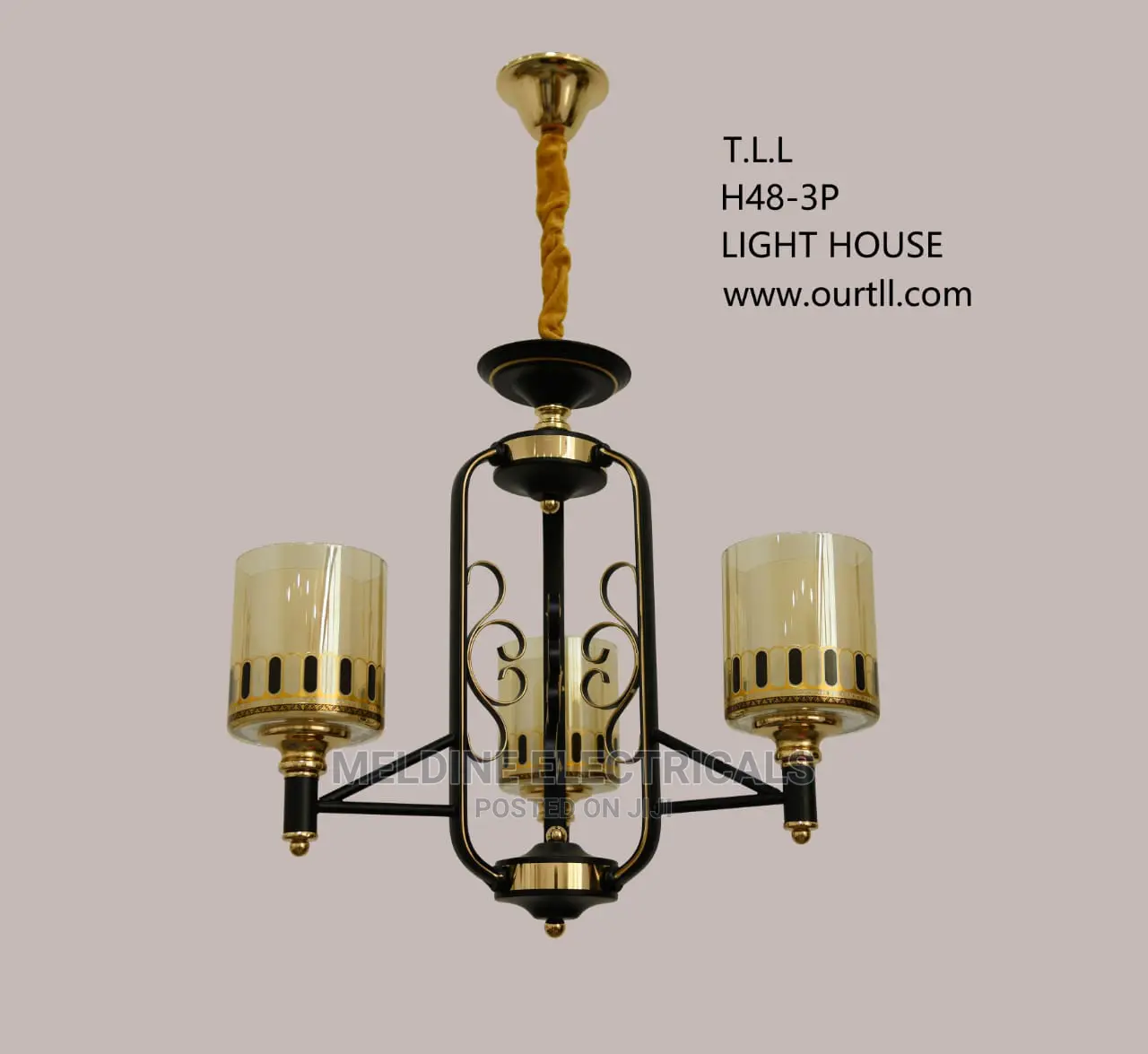3 Arms Chandeliers